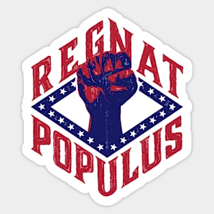 The People Rule Sticker